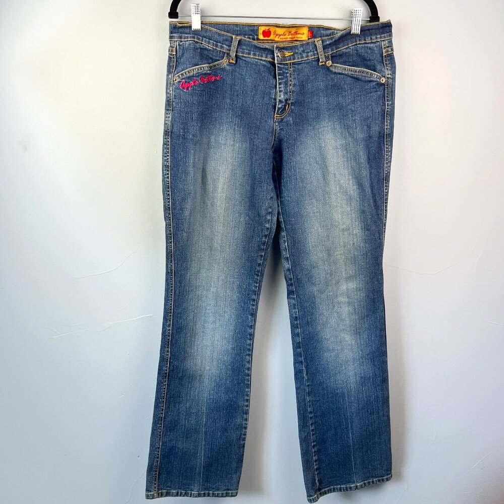 Blue Denim Women's Straight Leg Jeans